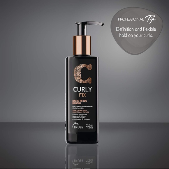 TRUSS Curly Fix Styling Cream Medium Hold Leave-In Curl Definition Haircare - Picture 6 of 11